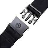 Arcade Junior's Ranger Belt 2025 - Black belt with a silver-tone metal buckle and logo on the front.