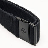 Arcade Ranger Youth Belt 2024 - Black belt with a silver buckle.