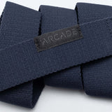 Arcade Ranger Youth Belt 2024 - Black belt with silver buckle.