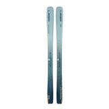 Elan Women's Ripstick 88 Skis - A pair of skis with a light blue-green color and a subtle geometric pattern on the top sheet.