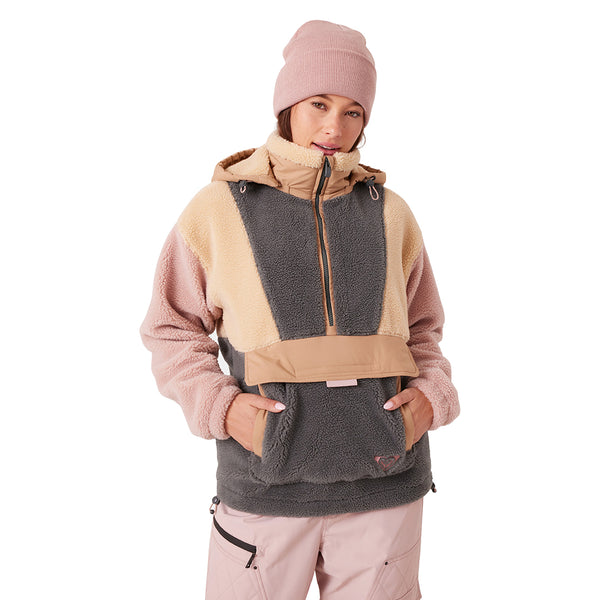 Roxy Women's Rita Half Zip Sherpa Anorak 2026 – Ski Pro AZ