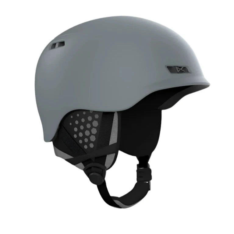 Anon Rodan Helmet 2025 - Matte black helmet with a sleek, aerodynamic design and ventilation system visible on top.