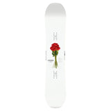 CAPiTA Spring Break Powder Twin Snowboard 2025- white/red angle 1