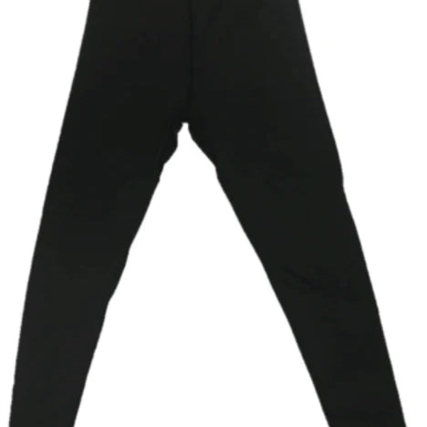 Treviso Merino Base Layer 2024 - Bottom - A pair of black leggings with a high waistband and flat seams.