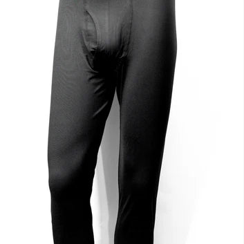 Treviso Tek Poly Base Layer 2022 - Bottom - A pair of black base layer bottoms with a white logo on the waistband.