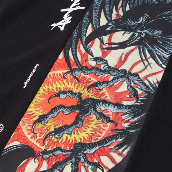 CAPiTA - A black short-sleeve t-shirt with a white graphic of a bird's head on the front.