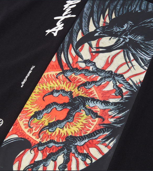 CAPiTA - A black short-sleeve t-shirt with a white graphic of a bird's head on the front.