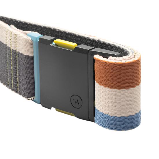 Arcade Sierra Belt 2025 - Black belt with yellow buckle.