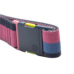 Arcade Sierra Belt Slim - A black belt with a small yellow buckle.