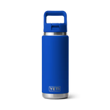 YETI Rambler® 26 oz Water Bottle with Color-Blocked Straw Cap