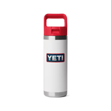YETI Rambler® 18 oz Water Bottle with Color-Matched Straw Cap