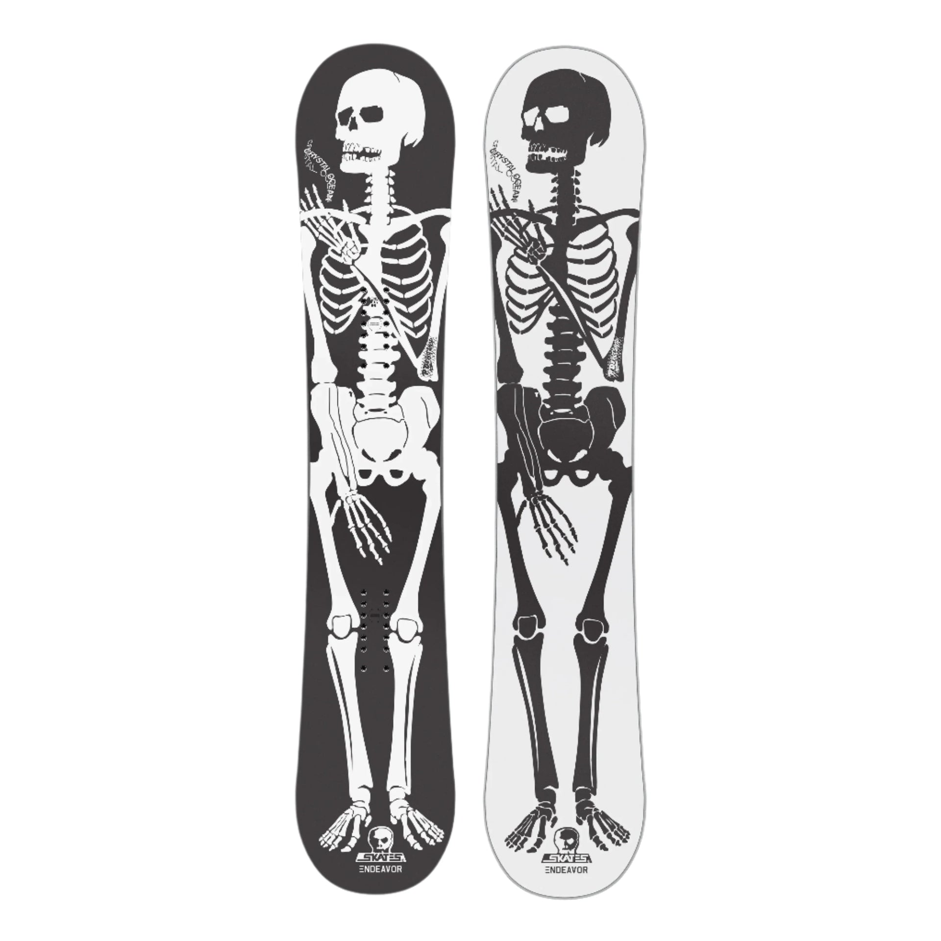 Endeavor Skull Skates Snowboard 2025 – Ski Pro AZ