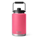 Yeti Rambler One Gallon Jug - A large, insulated jug with a screw-top lid and handle on top.