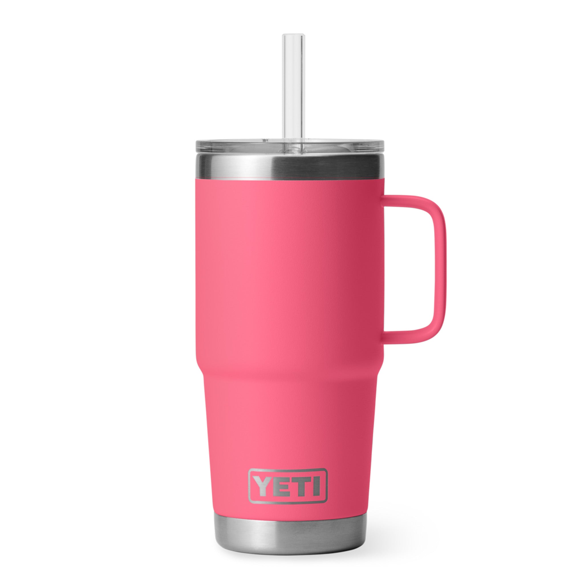 Yeti Rambler 25 oz. Straw Mug - A tall, insulated tumbler with a built-in straw and lid.