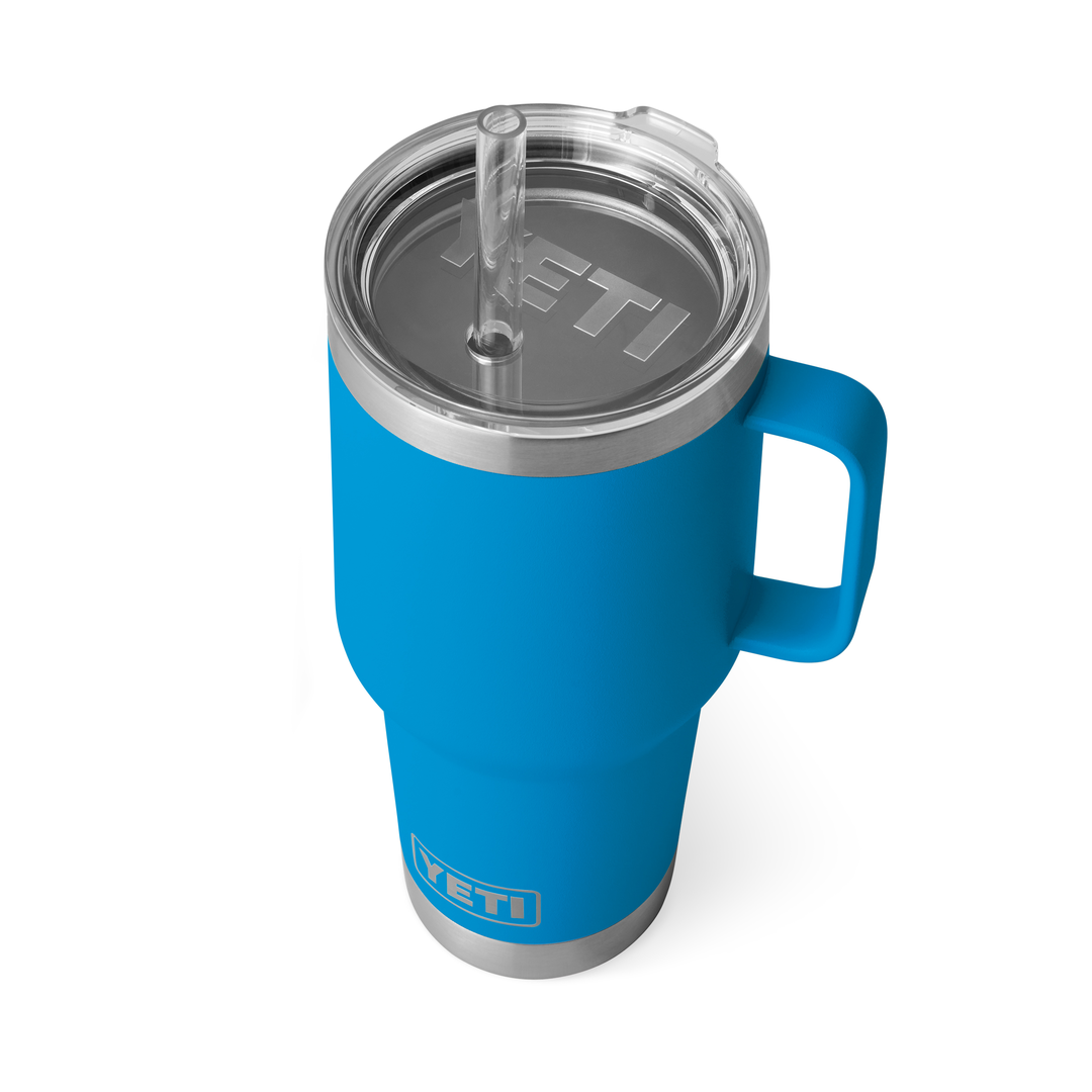 Yeti Rambler 35 oz. Straw Mug - A large, insulated tumbler with a built-in straw and lid.
