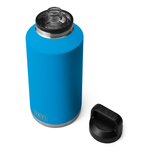 Yeti Rambler 64 oz. Bottle Chug - A large, insulated water bottle with a wide mouth and a chugging lid.