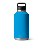 Yeti Rambler 64 oz. Bottle Chug - A large, insulated bottle with a chugging lid and handle on top.