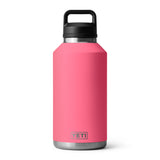 Yeti Rambler 64 oz. Bottle Chug - A large, insulated water bottle with a chugging lid and handle on top.