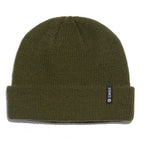 Stance Icon 2 Beanie 2024 - A dark green beanie with a small white logo on the front.