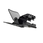 Arcade Jessup Suspenders 2025 - Black suspenders with silver-tone metal hardware and a subtle grid pattern on the straps.