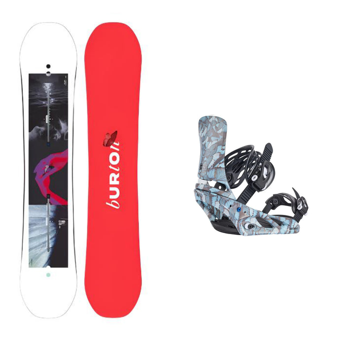 Burton Talent Scout Snowboard with Burton Lexa Snowboard Bindings 2025