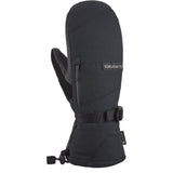 Dakine Titan Gore-Tex Mitt 2025 - A black mitt with a zippered pocket on the back and a strap closure at the wrist.