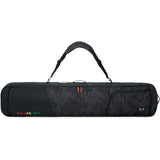 Dakine Tour Snowboard Bag - A black snowboard bag with a subtle gray pattern and red zipper pull.