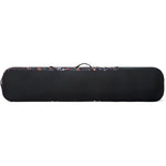 Dakine Tour Snowboard Bag - A black snowboard bag with a floral pattern on top and a handle at the top center.