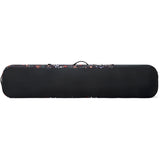Dakine Tour Snowboard Bag - A black snowboard bag with a floral pattern on top and a handle at the top center.