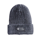 Coal Benny Ultra Tall Beanie 2024 - A black beanie with a white logo on the front.