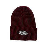Coal Benny Ultra Tall Beanie 2024 - A black beanie with a white logo on the front.