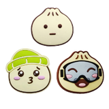 StompCharms Wrapped Wonders Trio Mini Stomp Pad 2025 - A trio of three mini stomp pads in a wrapped design, each with a different color and pattern.