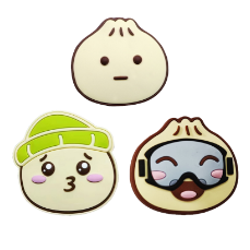 StompCharms Wrapped Wonders Trio Mini Stomp Pad 2025 - A trio of three mini stomp pads in a wrapped design, each with a different color and pattern.