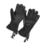 Treviso Junior Blaze Glove 2022 - A pair of black gloves with a textured palm and thumb, featuring a small logo on the wrist strap.