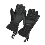 Treviso Junior Blaze Glove 2022 - A pair of black gloves with a textured palm and thumb, featuring a small logo on the wrist strap.