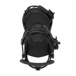 Union Flite Pro Snowboard Binding - A black snowboard binding with a textured strap and silver screws.