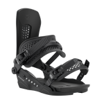 Union Force - Black snowboard binding with white lettering on straps.