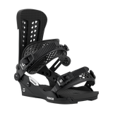 Union Force Classic Snowboard Bindings - Black snowboard bindings with white lettering and logos.