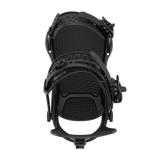 Union STR Snowboard Bindings 2026 - Black bindings with a textured pattern on the straps and buckles.
