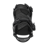 Union Ultra Snowboard Bindings 2026 - Black snowboard bindings with silver screws and buckles.