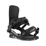 Union Women's Ultra Snowboard Binding - Black snowboard binding with white lettering and a black strap.