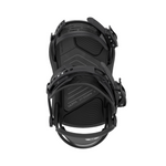 Union Women's Ultra Snowboard Binding - Black snowboard binding with a sleek, modern design and silver hardware.