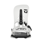 Men's Step On snowboard binding front view with high back and black base details