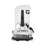 Men's Step On snowboard binding front view with high back and black base details