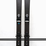 USED - Rossignol Experience 86Ti with SPX12 - A pair of skis featuring a black base with red accents and silver bindings.