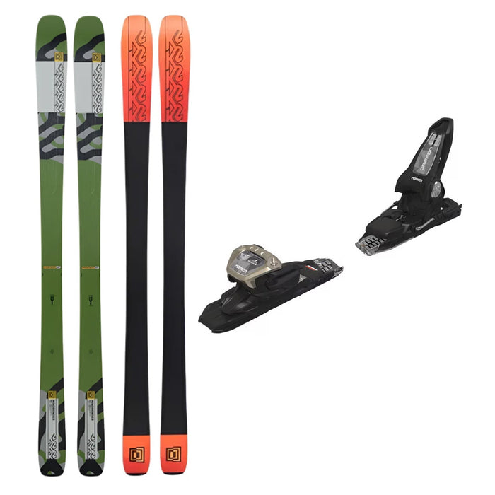 K2 Mindbender 89 TI Skis with Griffon 13 Demo Bindings 2024