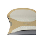 Arbor Verado Rocker Snowboard 2025 - A light-colored snowboard with a subtle wood grain pattern on its surface.