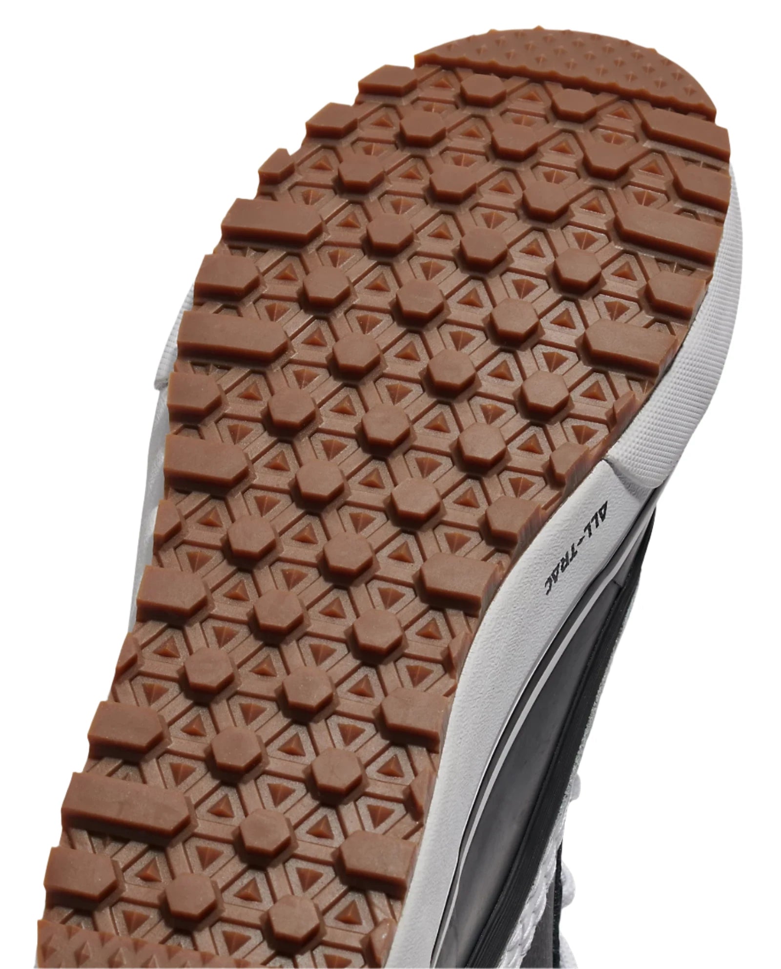 Vans MTE Standard Mid Waterproof Boot 2025 - A brown rubber sole with a textured tread pattern.