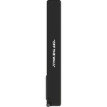 Black long snow wheelie bag with 'JOIN THE WILD!' graphic on side