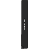 Black long snow wheelie bag with 'JOIN THE WILD!' graphic on side